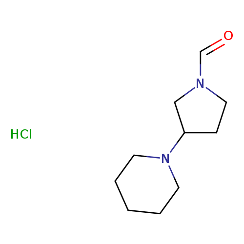 Methanone, 4-piperidinyl-1-pyrrolidinyl-, hydrochloride (1:1)