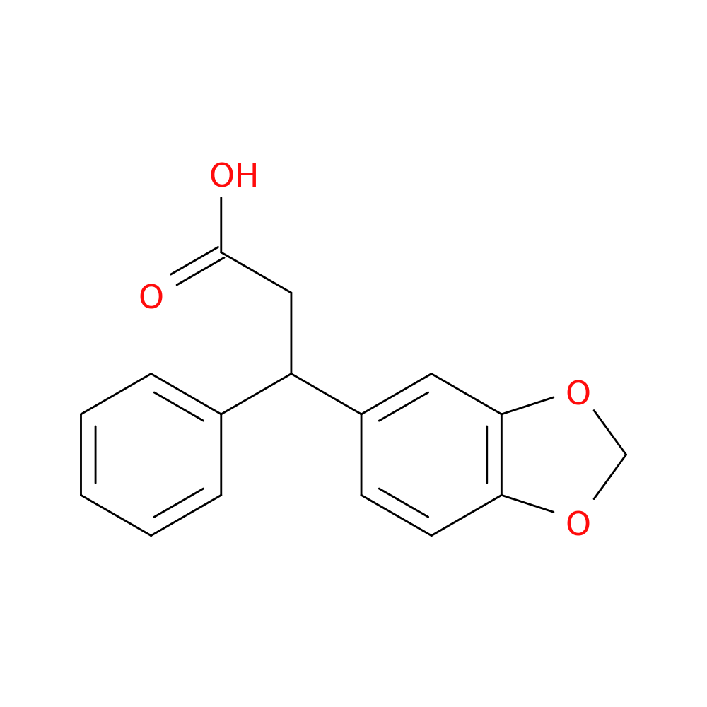 3-(1,3-Benzodioxol-5-yl)-3-phenylpropanoic acid