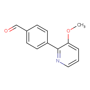 4-(3-Methoxypyridin-2-yl)benzaldehyde
