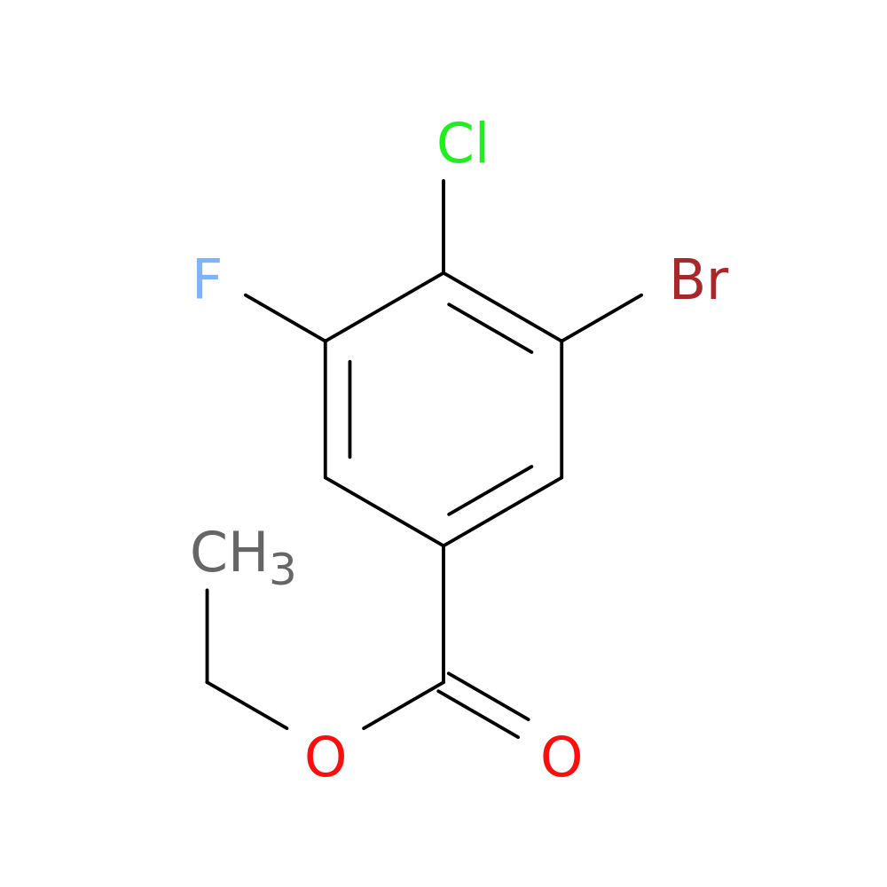 Benzoic acid, 3-bromo-4-chloro-5-fluoro-, ethyl ester