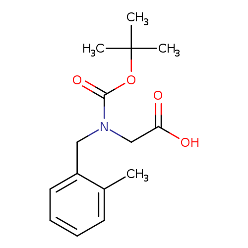 2-{[(tert-butoxy)carbonyl][(2-methylphenyl)methyl]amino}acetic acid