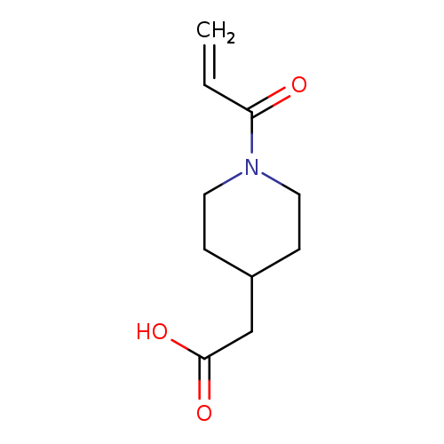 2-[1-(prop-2-enoyl)piperidin-4-yl]aceticacid