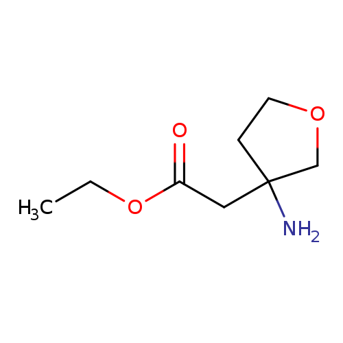 ethyl 2-(3-aminooxolan-3-yl)acetate