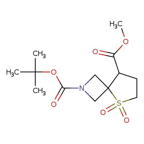 2-tert-Butyl 8-methyl 5-thia-2-azaspiro[3.4]octane-2,8-dicarboxylate 5,5-dioxide