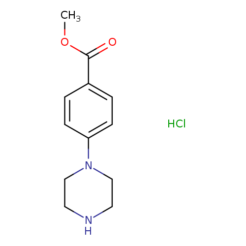 methyl 4-piperazin-1-ylbenzoate hydrochloride