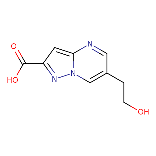 6-(2-Hydroxyethyl)pyrazolo[1,5-a]pyrimidine-2-carboxylic acid