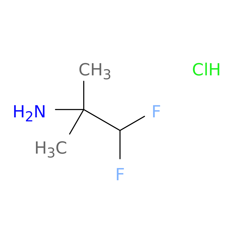 1,1-difluoro-2-methylpropan-2-amine hydrochloride