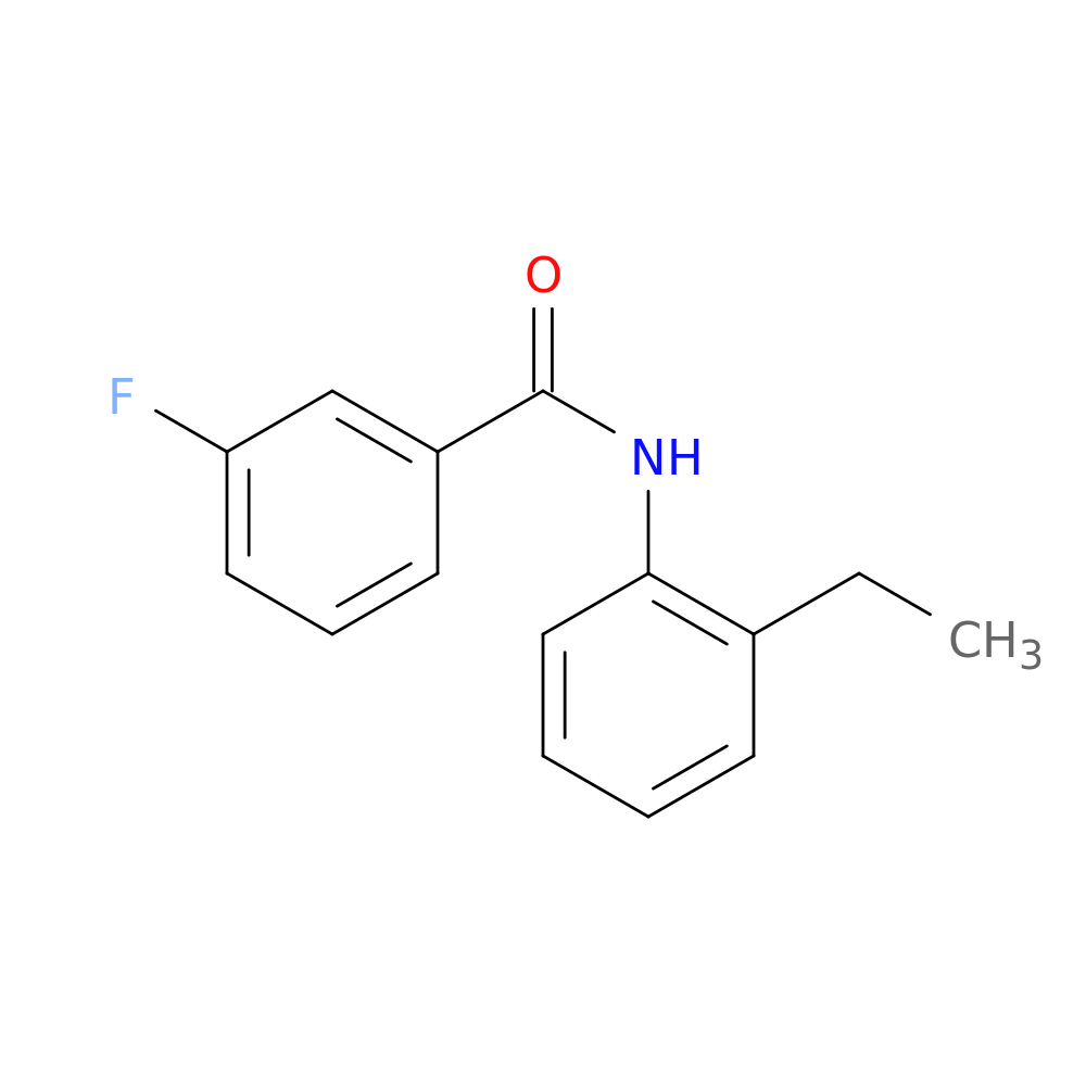 N-(2-ethylphenyl)-3-fluorobenzamide