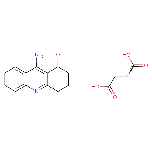 9-Amino-1,2,3,4-tetrahydroacridin-1-ol maleate