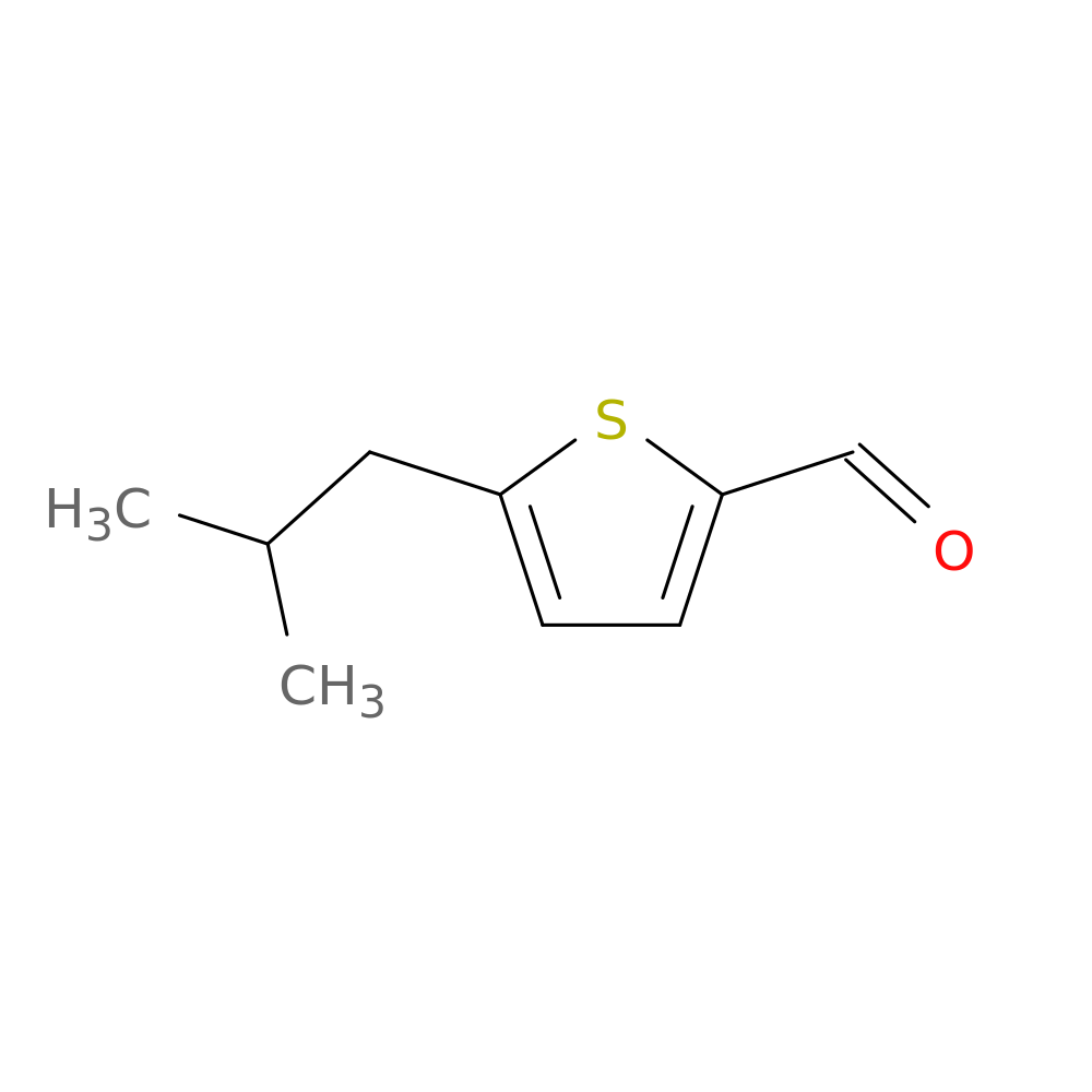 5-Isobutyl-thiophene-2-carbaldehyde