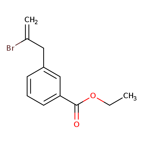 2-Bromo-3-(3-carboethoxyphenyl)-1-propene