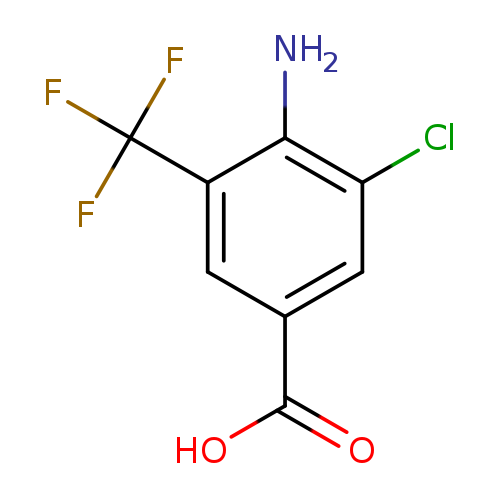 Benzoic acid, 4-amino-3-chloro-5-(trifluoromethyl)-