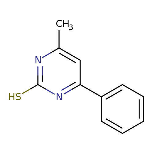 4-Methyl-6-phenylpyrimidine-2-thiol