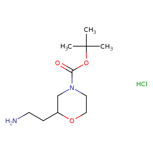 tert-butyl 2-(2-aMinoethyl)Morpholine-4-
carboxylate