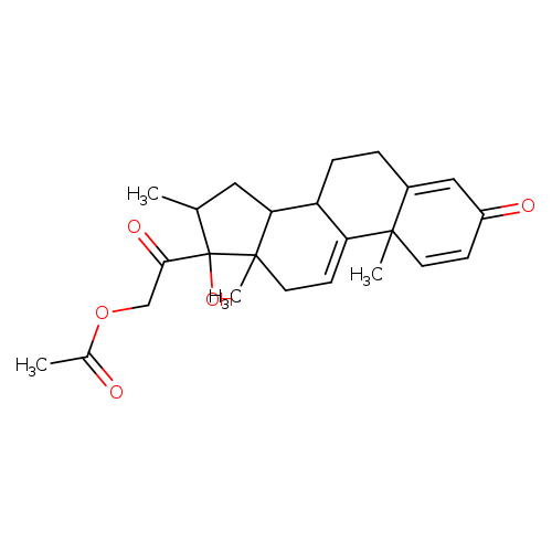 2-((8S,10S,13S,14S,16R,17R)-17-Hydroxy-10,13,16-trimethyl-3-oxo-6,7,8,10,12,13,14,15,16,17-decahydro-3H-cyclopenta[a]phenanthren-17-yl)-2-oxoethyl acetate