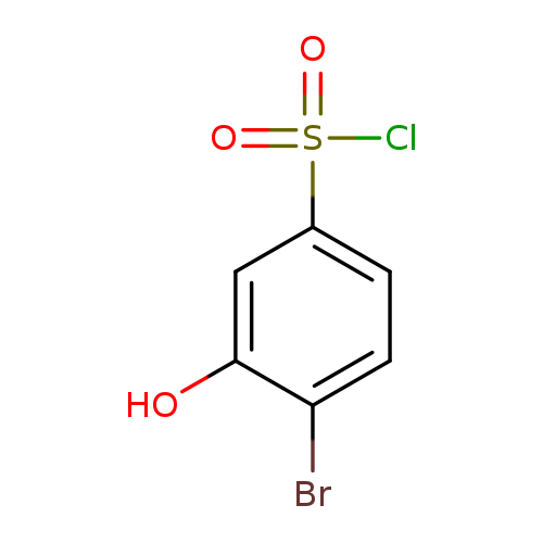 4-Bromo-3-hydroxybenzene-1-sulfonyl chloride