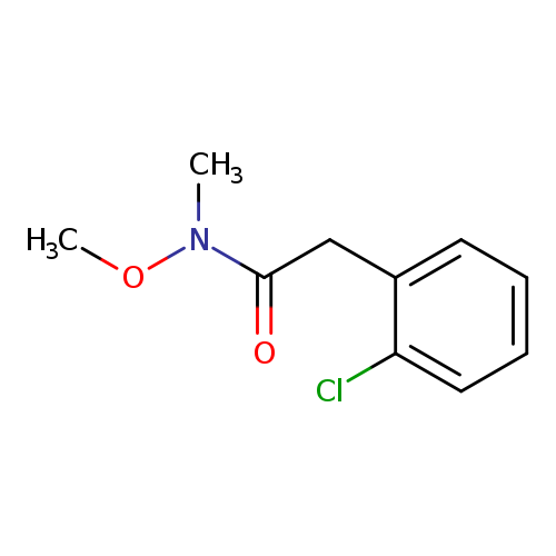 2-(2-chlorophenyl)-N-methoxy-N-methylacetamide