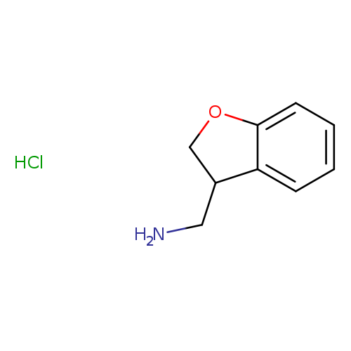 2,3-dihydro-1-benzofuran-3-ylmethanamine hydrochloride