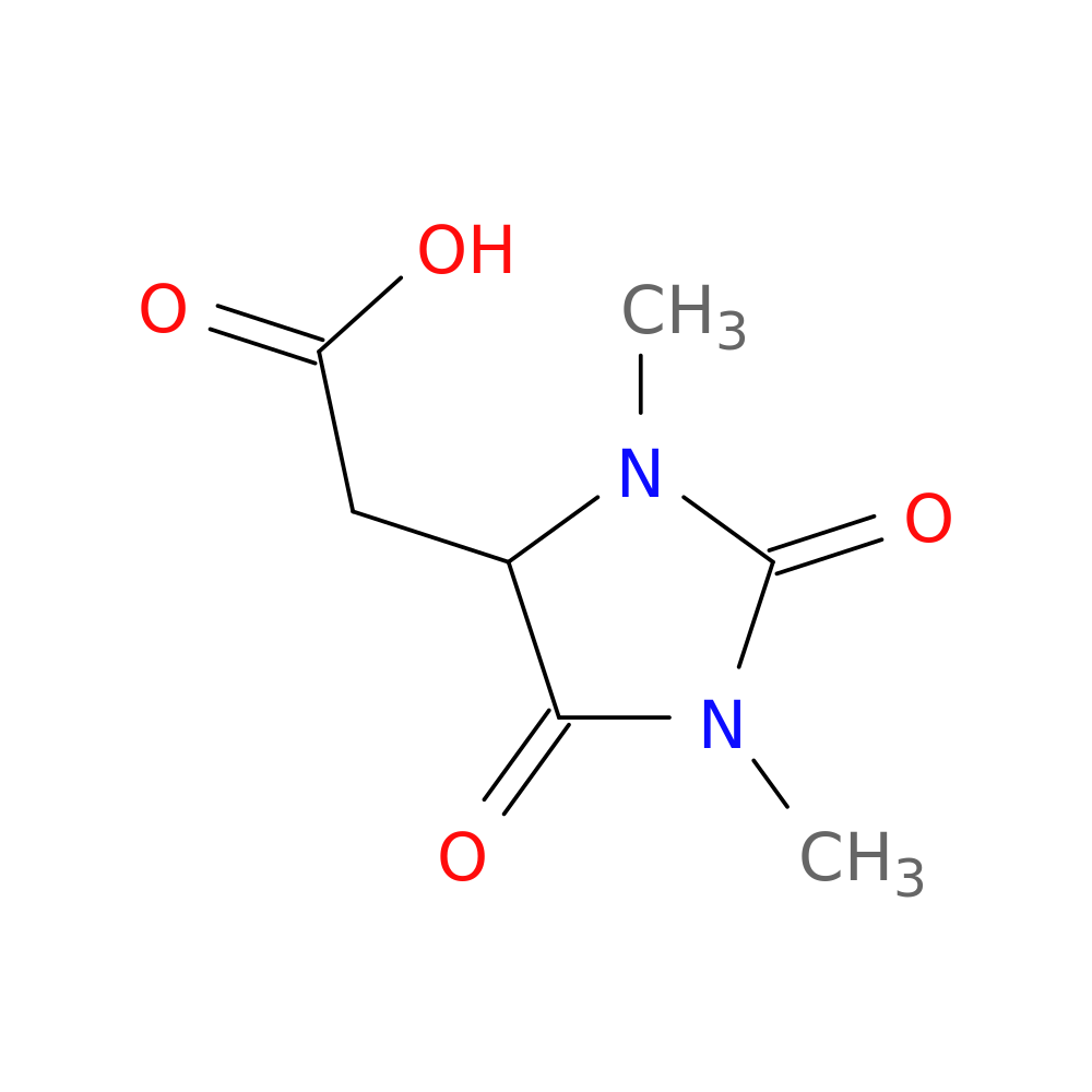 (1,3-Dimethyl-2,5-dioxoimidazolidin-4-yl)acetic acid