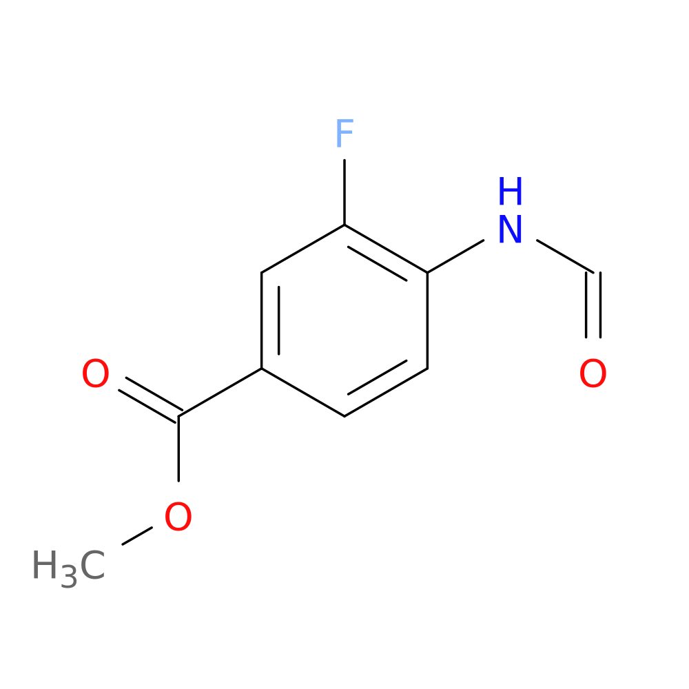 Methyl 3-fluoro-4-formamidobenzoate