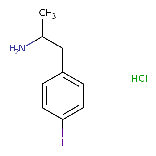 Benzeneethanamine,4-iodo-a-methyl-, hydrochloride (1:1)