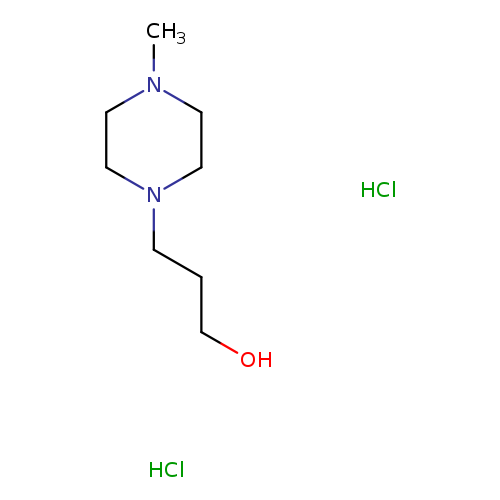 3-(4-Methylpiperazin-1-yl)propan-1-ol dihydrochloride