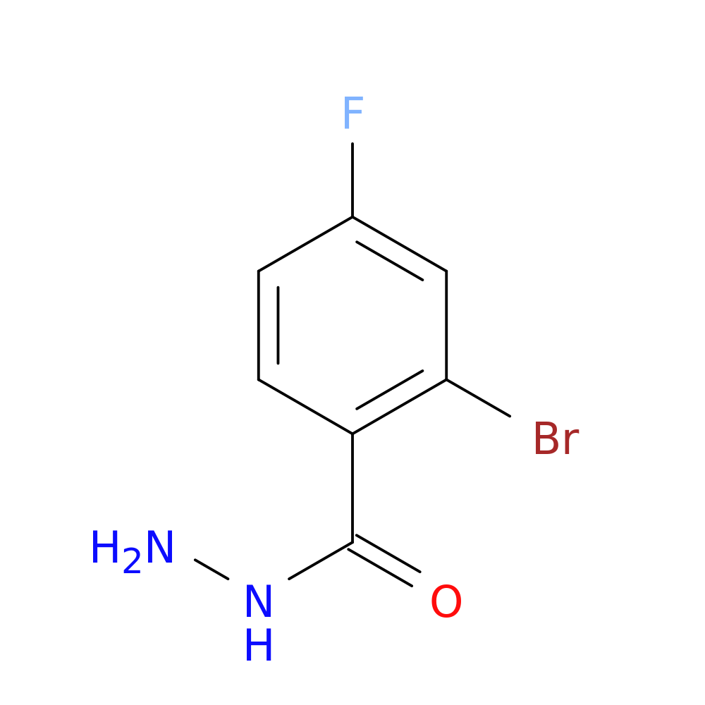 2-Bromo-4-fluorobenzohydrazide