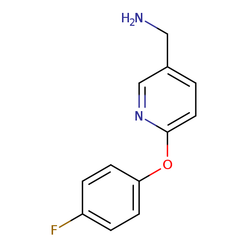 [6-(4-Fluorophenoxy)pyridin-3-yl]methanamine