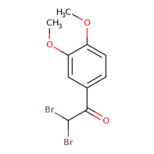 2,2-Dibromo-1-(3,4-dimethoxyphenyl)ethanone