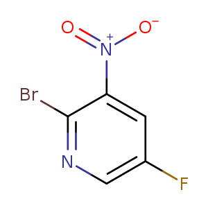2-Bromo-5-fluoro-3-nitropyridine