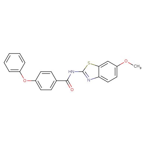 Benzamide, N-(6-methoxy-2-benzothiazolyl)-4-phenoxy-