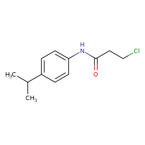 3-Chloro-n-(4-isopropylphenyl)propanamide