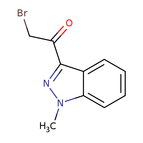 2-bromo-1-(1-methyl-1H-indazol-3-yl)ethan-1-one