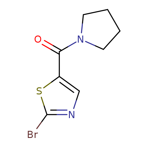 (2-Bromothiazol-5-yl)(pyrrolidin-1-yl)methanone