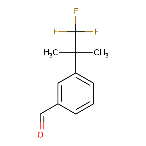 3-(1,1,1-trifluoro-2-methylpropan-2-yl)benzaldehyde