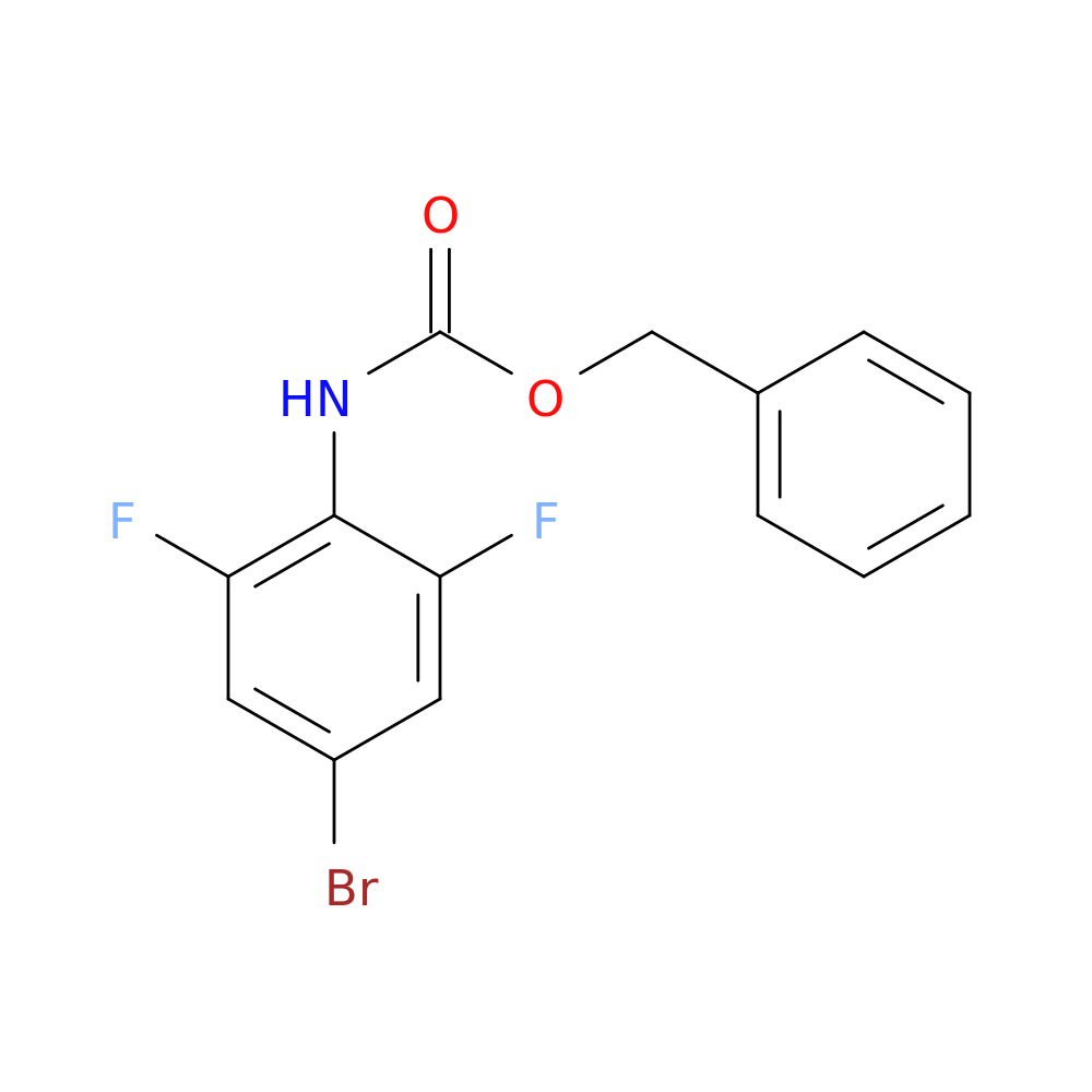 Benzyl (4-bromo-2,6-difluorophenyl)carbamate