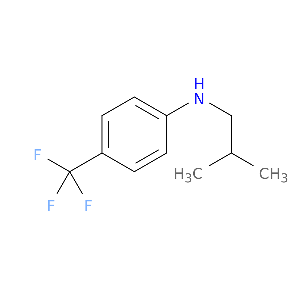 N-(2-methylpropyl)-4-(trifluoromethyl)aniline