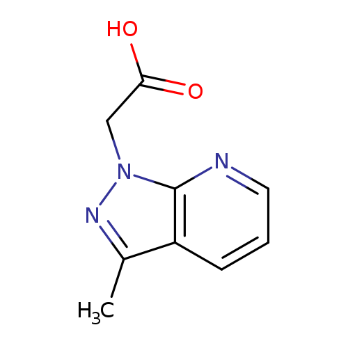 2-(3-Methyl-1h-pyrazolo[3,4-b]pyridin-1-yl)acetic acid