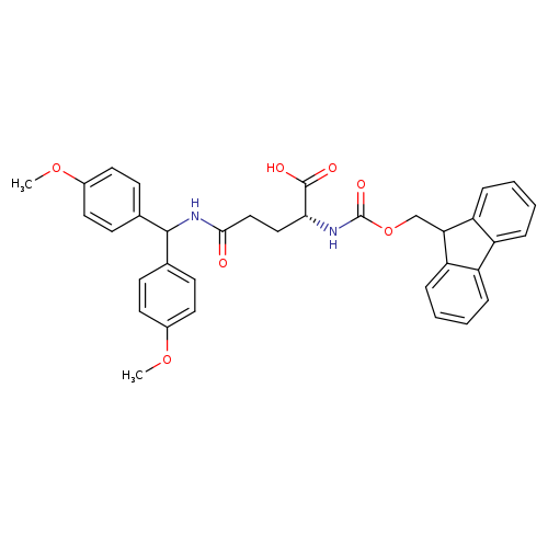 Fmoc-d-gln(mbh)-oh