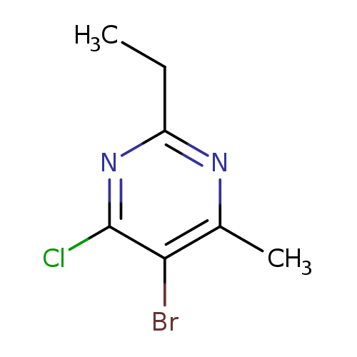 5-bromo-4-chloro-2-ethyl-6-methylpyrimidine