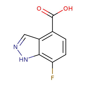 7-fluoro-1H-indazole-4-carboxylicacid