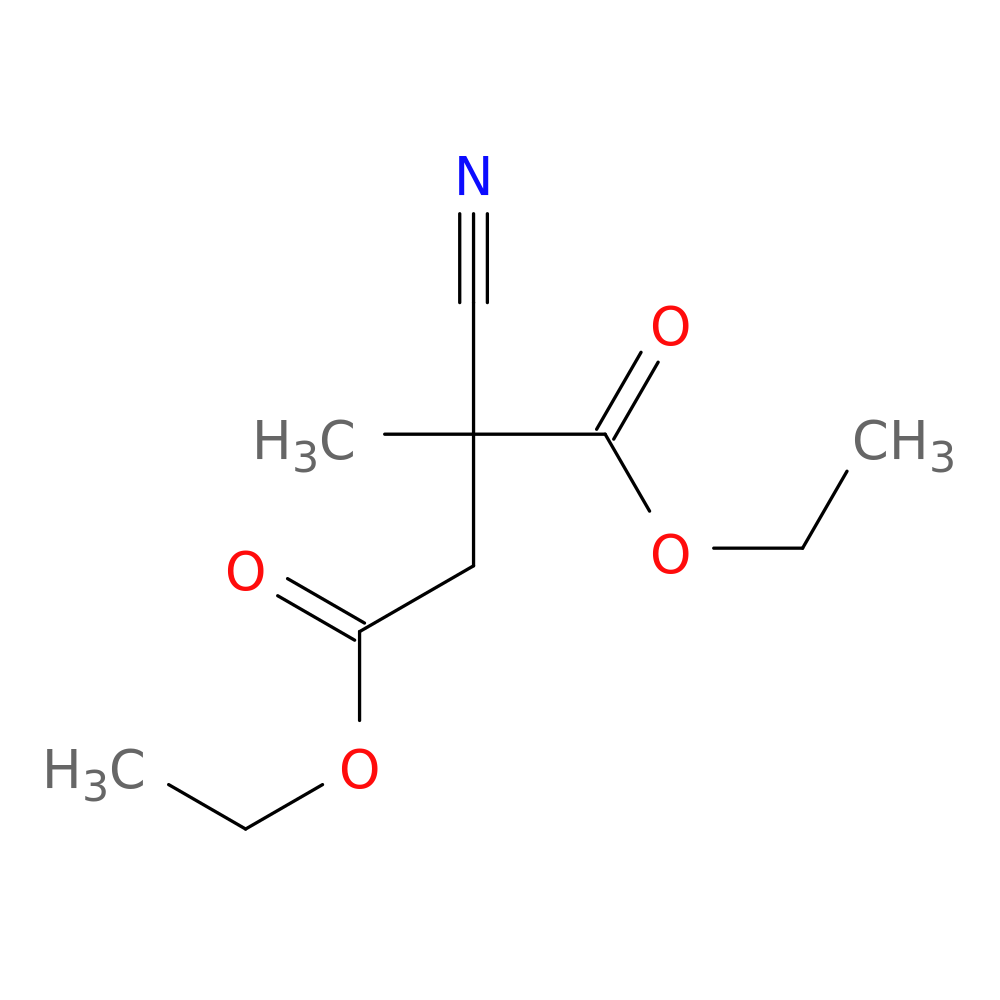 1,4-diethyl 2-cyano-2-methylbutanedioate