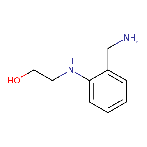 2-{[2-(aminomethyl)phenyl]amino}ethan-1-ol
