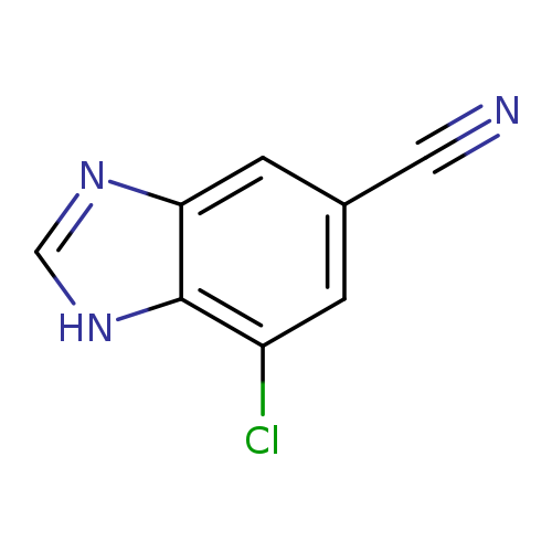 7-Chloro-1H-benzo[d]imidazole-5-carbonitrile