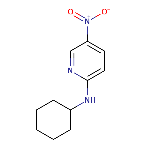 2-N-Cyclohexylamino-5-nitropyridine