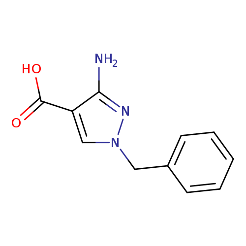 3-amino-1-benzyl-1H-pyrazole-4-carboxylic acid