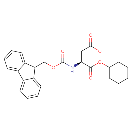 L-Aspartic acid, N-[(9H-fluoren-9-ylmethoxy)carbonyl]-, 4-cyclohexyl ester