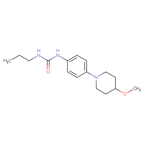 1-[4-(4-methoxypiperidin-1-yl)phenyl]-3-propylurea