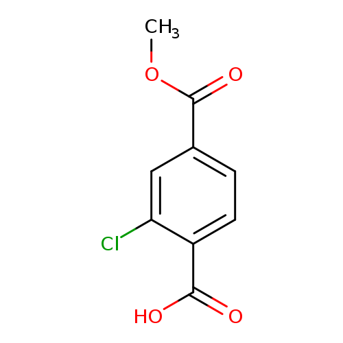 2-Chloro-4-(methoxycarbonyl)benzoic acid