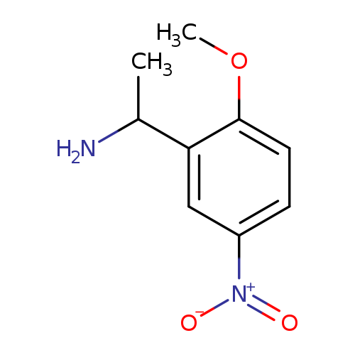 1-(2-Methoxy-5-nitrophenyl)ethan-1-amine